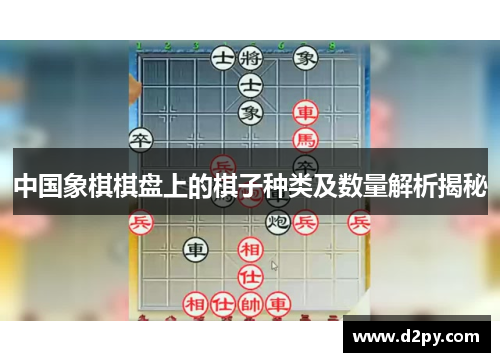 中国象棋棋盘上的棋子种类及数量解析揭秘